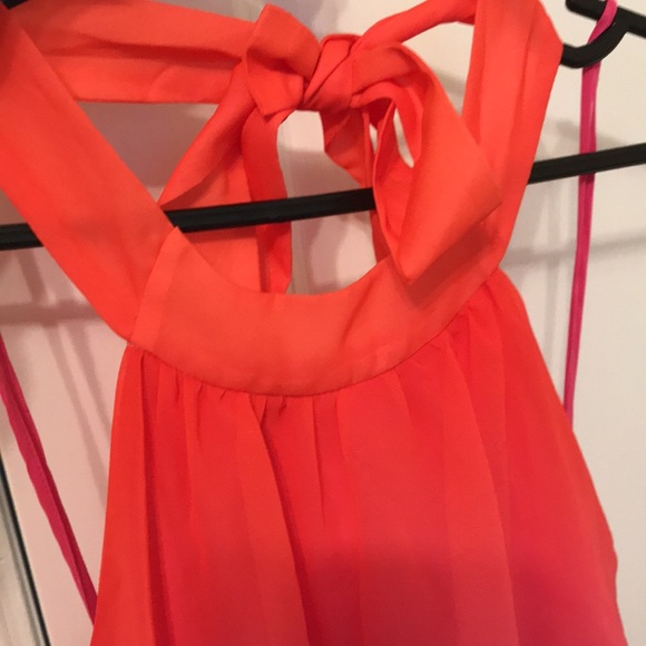 Beautiful Ombré Halter style dress. NWT - Picture 5 of 6